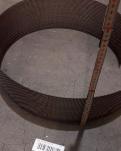 Wire mesh screen 2.0mm for mill MBM 15 M&M